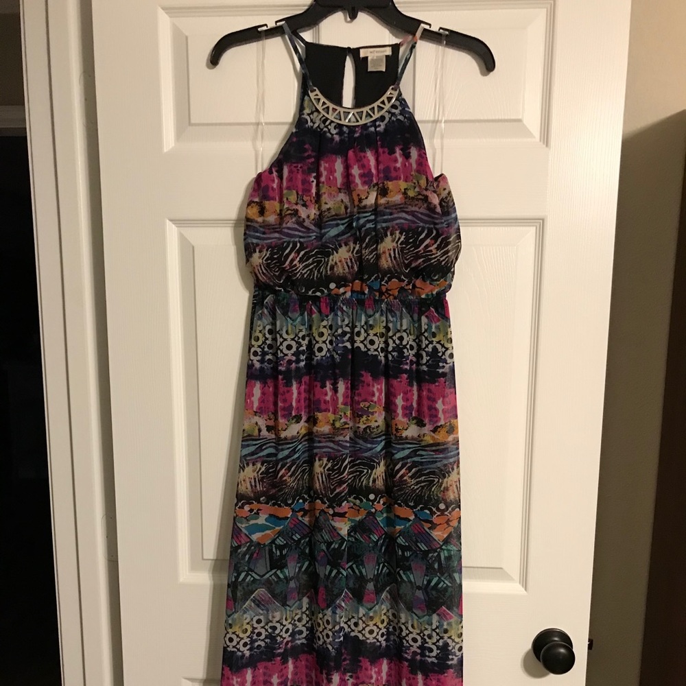 Patterned Maxi Dress - image 1
